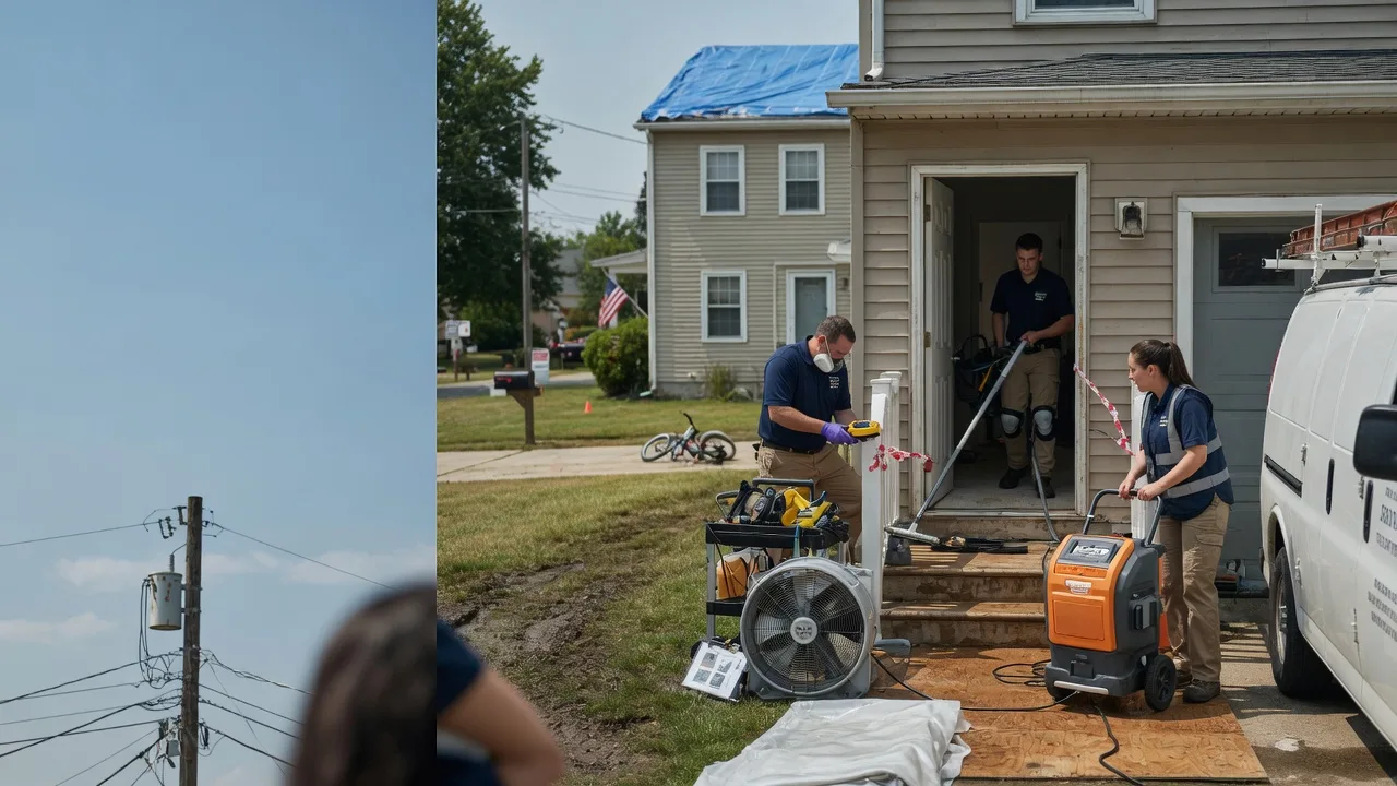 Water Damage Repair in West Liberty, WV near me